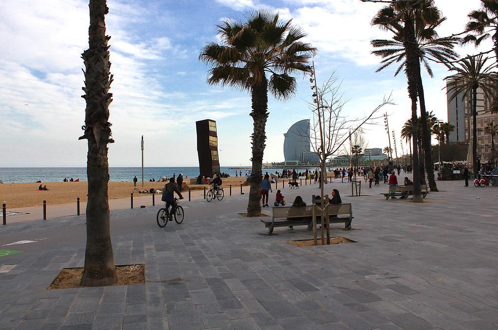 Classbedroom Barcelona Beach Apartments Exterior foto